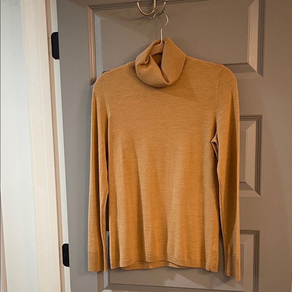 Talbots Camel Turtle Neck Sweater